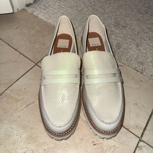 DV austyn ivory snake leather